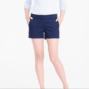 J. Crew Broken In Chino Navy Blue Short 3" inseam